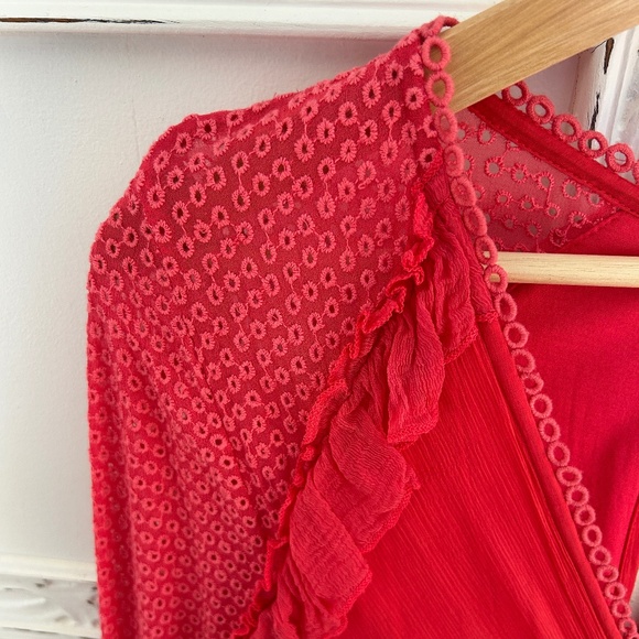 Pink long sleeve jumpsuit - Picture 6 of 10